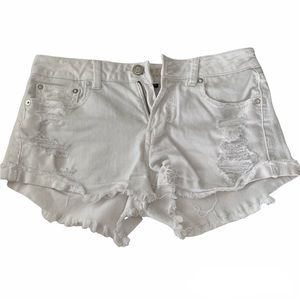 American Eagle Tomgirl Shortie Denim Shots. Size 4 🤍